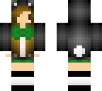 black bear girl