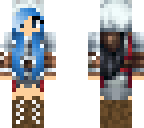 blue assassin girl