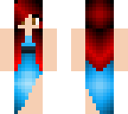 blue dress