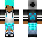 blue haired chibi