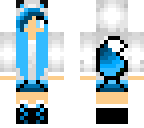 blue wolf girl