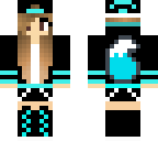 blue wolf girl edit