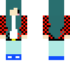 chibi plaid girl