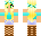 cute blonde summer girl