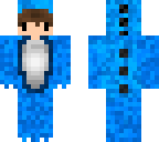 cute blue dinosaur wonzi