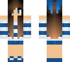 cute blue girl