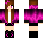 cute pink dubstep girl
