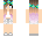 died hair girl
