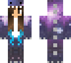 galaxy dinosaur girl edit