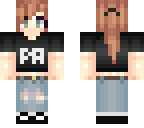 girl with parental advisory shirt