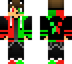 green and red teenage gamer