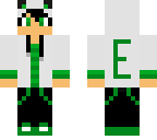 green panda boy