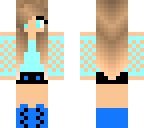 light blue girl
