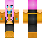 pink hair girl