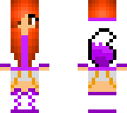purper fox girl