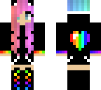 rainbow girl