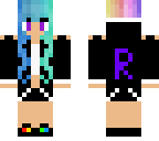 rainbow girl