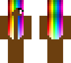 rainbow hair edit