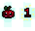 red apple