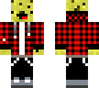 sponge guy red