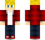 blonde red hoodie dode