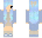 blue girl