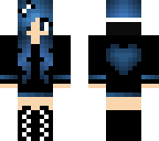 blue girl