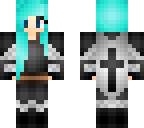 blue girl knight