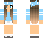 cute blue girl