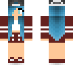 cute blue tomboy