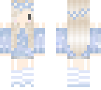 cute chibi blue pastel