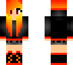 cute flames girl