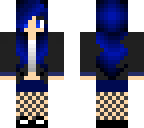 dark blue girl