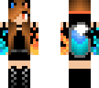 fire and ice wolf girl