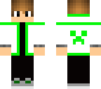 green neon boy