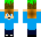 holding grass block