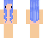long haired blue chibi base