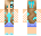 pretty blue girl