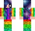 rainbow galaxy girl