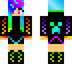 rainbow girl