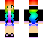 rainbow girl