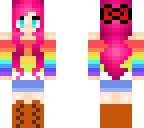 rainbow shirted-girl