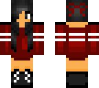 red dressy girl