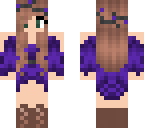 spring girl - purple version