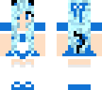 blue neko maid