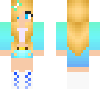 bright summer girl