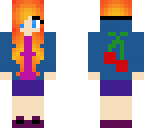 cherry jacket girl