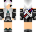 chibi cat girl warrior
