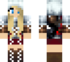 cute assasin with cat earts underneath hat