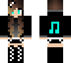 cute music girl
